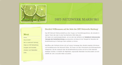 Desktop Screenshot of dbt-netzwerk-marburg.de